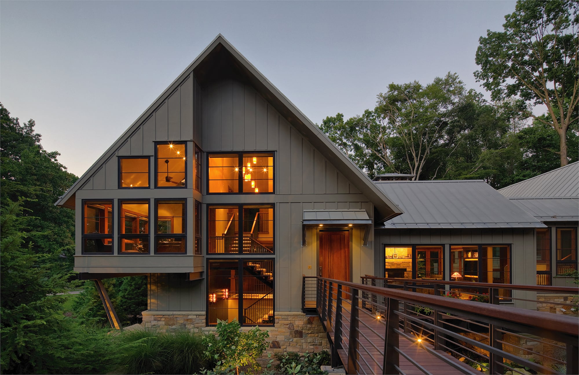 Bridge House, Bath, Ohio.