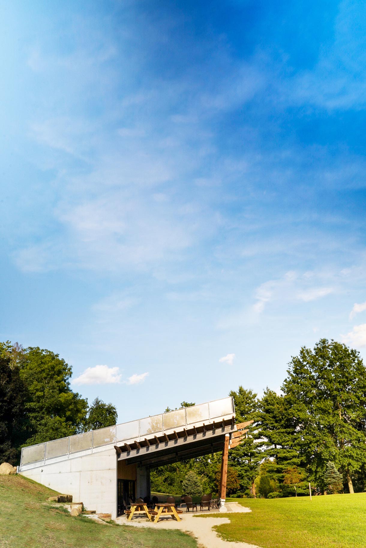 Exterior. Old Trail School, Peninsula, Ohio.