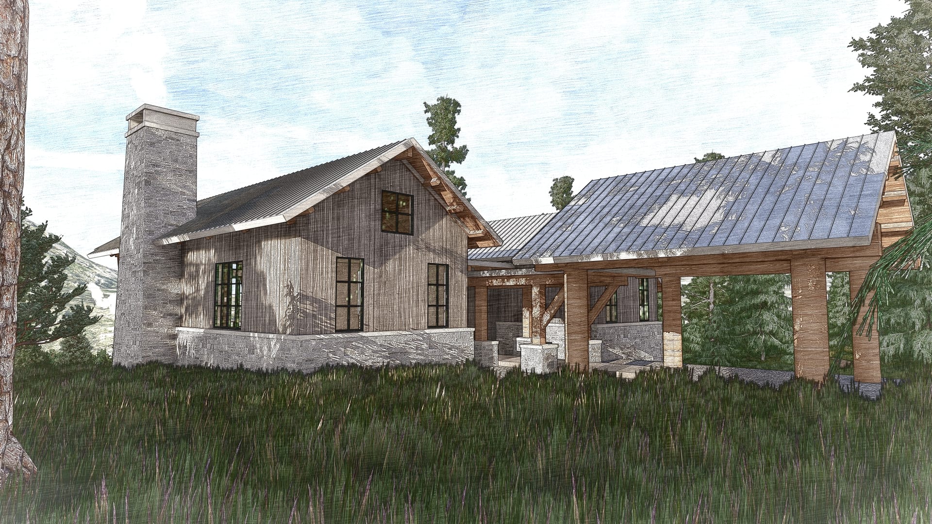 YC RANCH 6_Cabin Perspective 02.1A